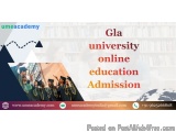 Gla University Online Education Admission