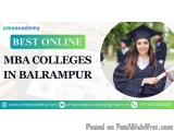 Best Online MBA Colleges in Balrampur