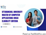Uttaranchal University Master of Computer Applications (MCA) Online Course