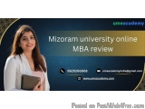 Mizoram University online MBA review