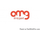 The image is a logo for a company called "amg". The logo is written in a bold, sans-serif font and is in a bright red color....