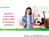Bennett University Online Mba In Business Analytics