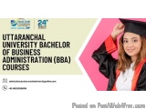 Uttaranchal University Bachelor Of Business Administration (bba)...