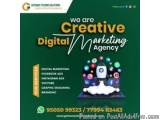 The image is an advertisement for a digital marketing agency called Creative Digital Marketing Agency. The background of the...