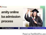 Amity Online BA Admission Process