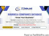 77Data: Download the Verified List of Companies in Rourkela