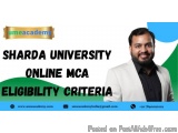 Sharda University Online Mca Eligibility Criteria