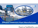 Affordable & High-Performance Effluent Treatment Plant Manufacturer in Faridabad for Industries