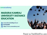 Madurai Kamaraj University Distance MBA