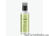 The image is of a white spray bottle with a black cap. The label on the bottle is green and white with the brand name "Vatsa...