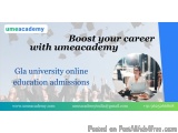 Gla university online education admissions