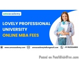 Lovely Professional University Online Mba Fees