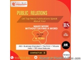 Mrig Sight Media â€“ Leading Public Relations Agency in Delhi & Noida