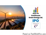 Continuum Green Energy Ipo Date, Price, Gmp, Details