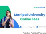 Manipal University Online Fees