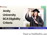 Amity University Bca Eligibility Criteria