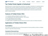 Looking For Triethyl Citrate Supplier In Switzerland?