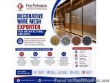 Decorative Wire Mesh Exporter for Architectural Projects