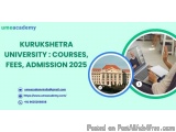 Kurukshetra University : Courses, Fees, Admission 2025