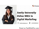 Amity University Online Mba In Digital Marketing