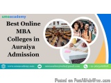 Best Online Mba Colleges In Auraiya Admission