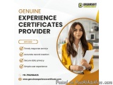 Experience Certificates Provider In Bangalore