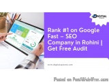 Rank #1 On Google Fast – Seo Company In Rohini | Get Free Audit