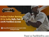 Online Cricket Betting ID in India: Safe, Fast & 100% Verified Access