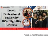 Lovely Professional University  BCA Eligibility Criteria
