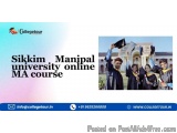 Sikkim Manipal University Online Ma Course