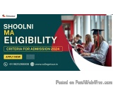 Shoolni Ma Eligibility Criteria
