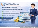 MLM Software Company in Delhi NCR | Secure & Scalable Solutions