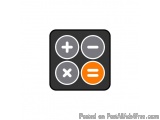 The image is a square-shaped icon with a black background. In the center of the icon, there are three buttons - a plus sign,...