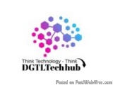 The image is a logo for Think Technology - Think Posted on PostAllAds4Free.com. It is a circular shape with a white backgroun...