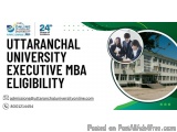 Uttaranchal University Online Executive Mba Eligibility