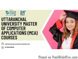 Uttaranchal University Master Of Computer Applications (mca) Cour...
