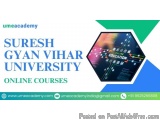 Suresh Gyan Vihar University Online Courses