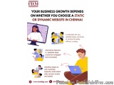 Your business growth depends on whether you choose a static or dynamic website in Chennai