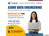 Azure Data Engineering New Batch Join Online Training 20th Jan