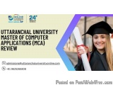 Uttaranchal University Master Of Computer Applications (mca) Revi...