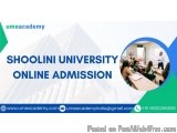 Shoolini University online admission