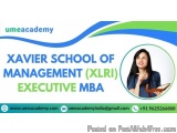 Xavier School Of Management (xlri) Executive Mba