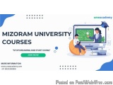 Mizoram University Online Education