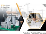 The image is a collage of three different elements related to PC Bodiwala & Associates. On the left side of the image, there...