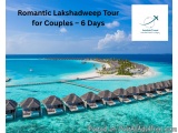 The image is an aerial view of a romantic Lakhshadweep tour for couples - 6 days. The tour is taking place in the Maldives, a...