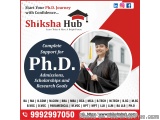 Ph.D. Admissions in Top Universities in India - Shiksha Hub Guidance