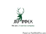 The image is a logo for a company called JRP IMPEX. The logo is a simple design with a green color scheme. In the center of t...