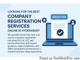 looking for the best company registrations online in hyderabad