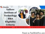 Vellore Institute of Technology MBA Eligibility Criteria