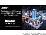 Top Upcoming Exhibitions in Mumbai 2026 | iDAC Mumbai Expo Dates & Details